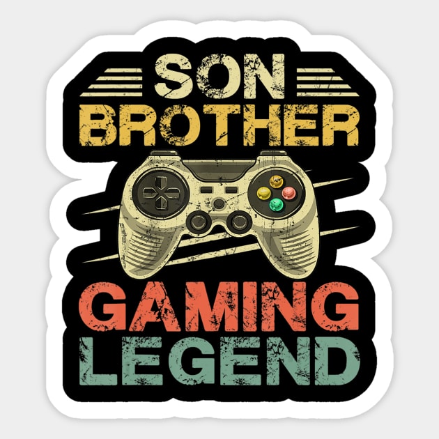 Gaming Gift For Teenage Boys 8-12 Year Old Funny Video Games Sticker by Zak N mccarville